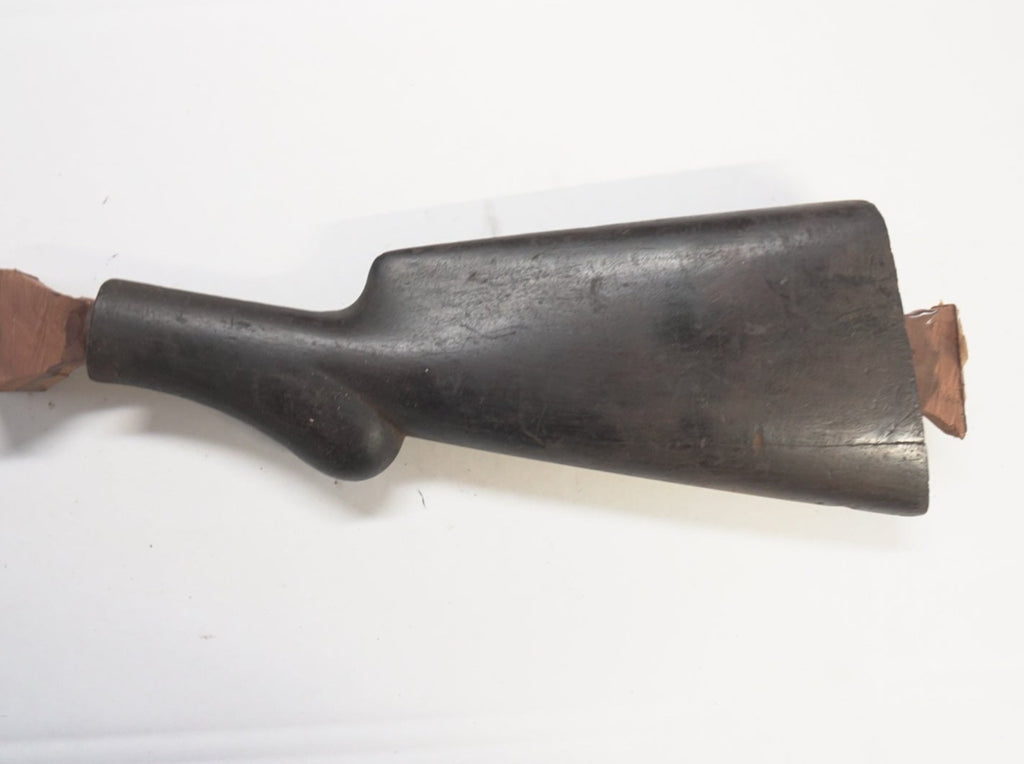 Winchester 1893/1897 Shotgun Stock, Round Knob, Flat Plate Cut