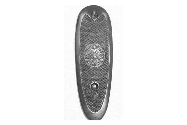 Winchester logo M12 shotgun buttplate (oversize)