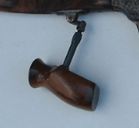 Stevens Pope palm rest - Schoyen knob